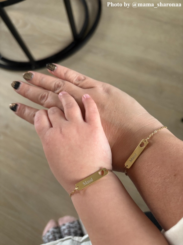influencer met dochter