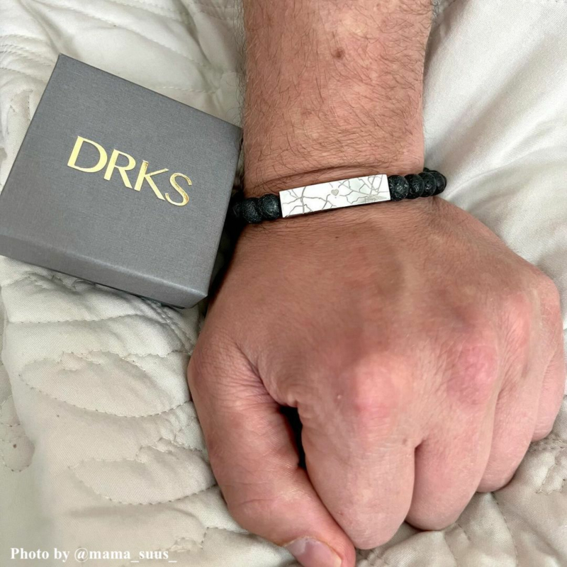 Mannen armband where we met