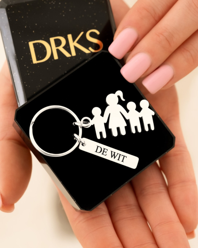 Sleutelhanger in doosje