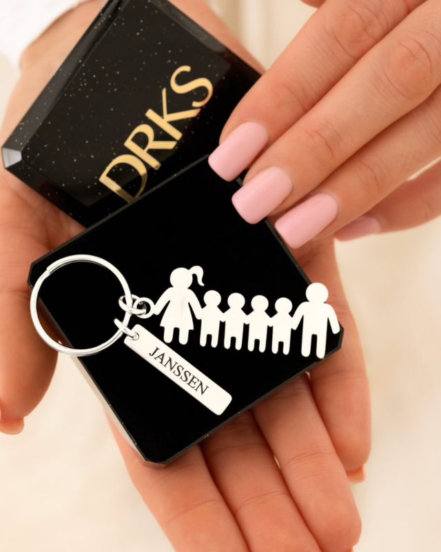 Sleutelhanger zivler in doosje