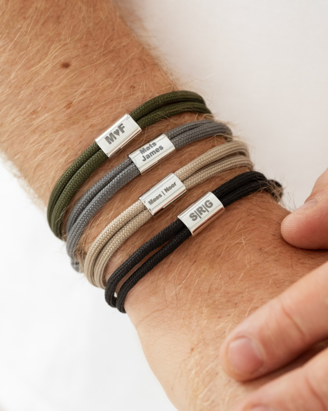 Mix van heren armbanden