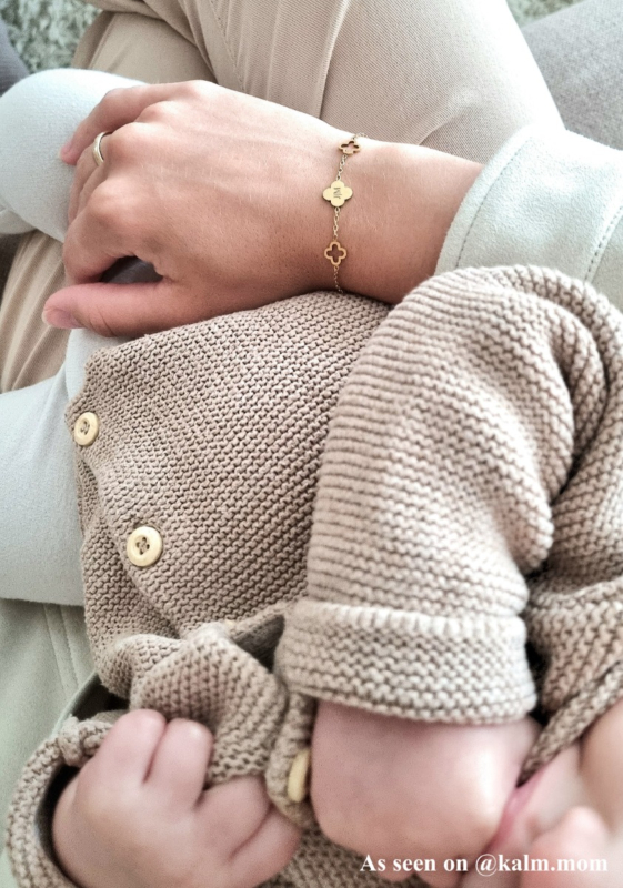 Influencer met graveerbare armband