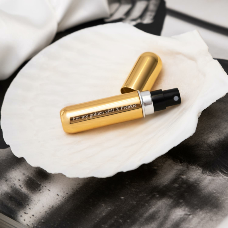 Parfumverstuiver met persoonlijke gravering