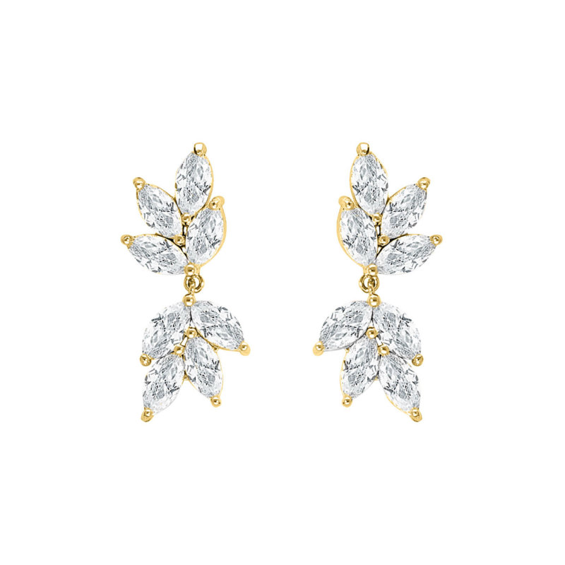 Bridal Oorbellen Goudkleurig