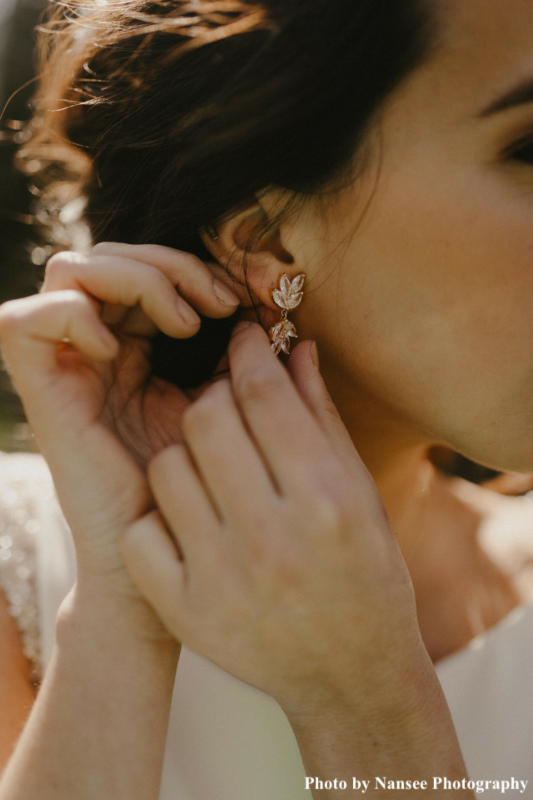 Bridal Oorbellen Goudkleurig