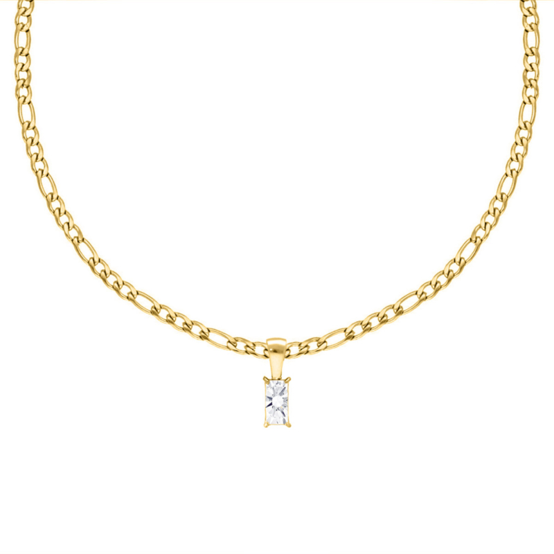 special gift necklace goudkleurig