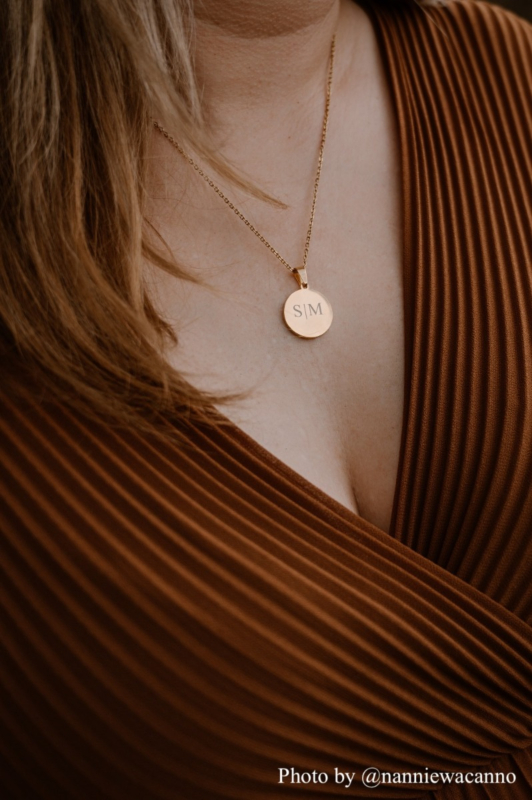 gouden ketting graveerbaar