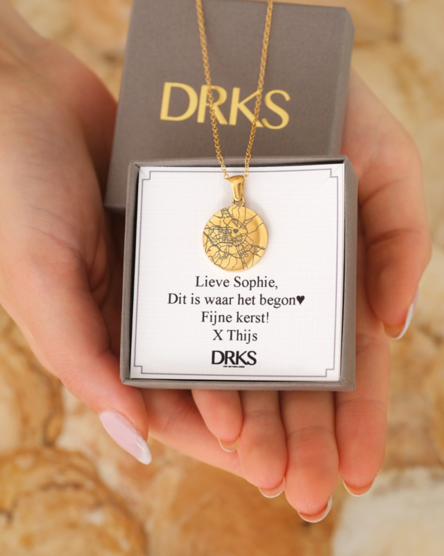 Where we met ketting in sieradendoosje