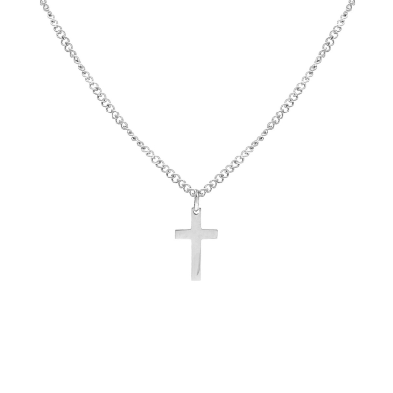 Heren ketting met kruis
