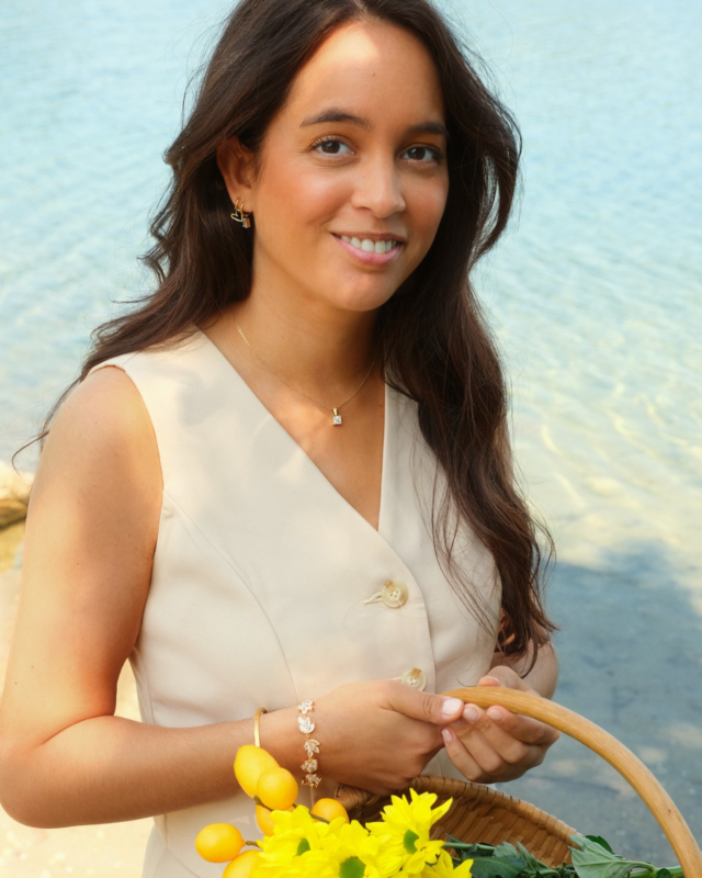 gouden sieraden look