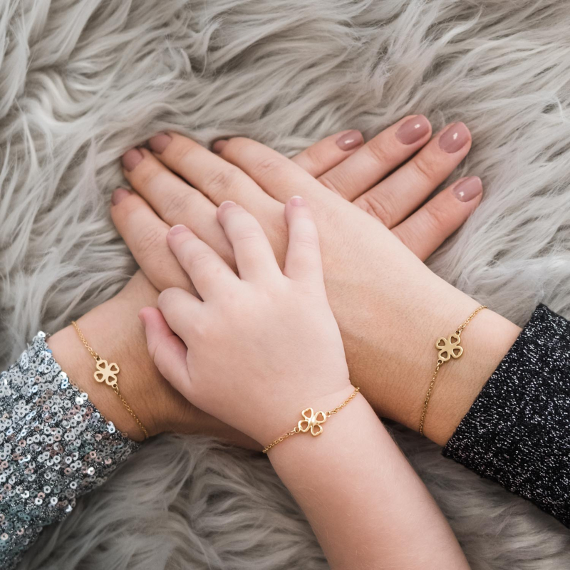 Moeder dochter armband om te delen tussen jou en jouw dochter