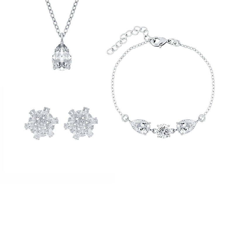 Klassieke Bruids Sieraden Set