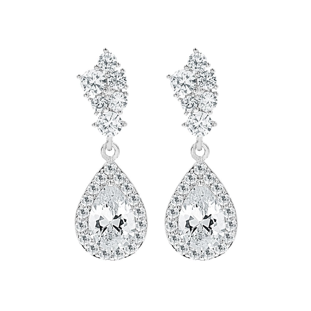 Oorbellen Bruid met steentjes I Shop hier! - KAYA Sieraden