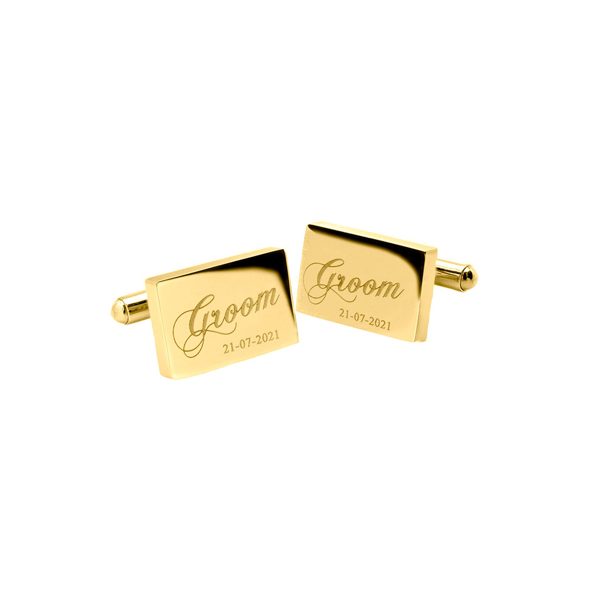 Profuomo Manchetknopen • Goud • de Bijenkorf