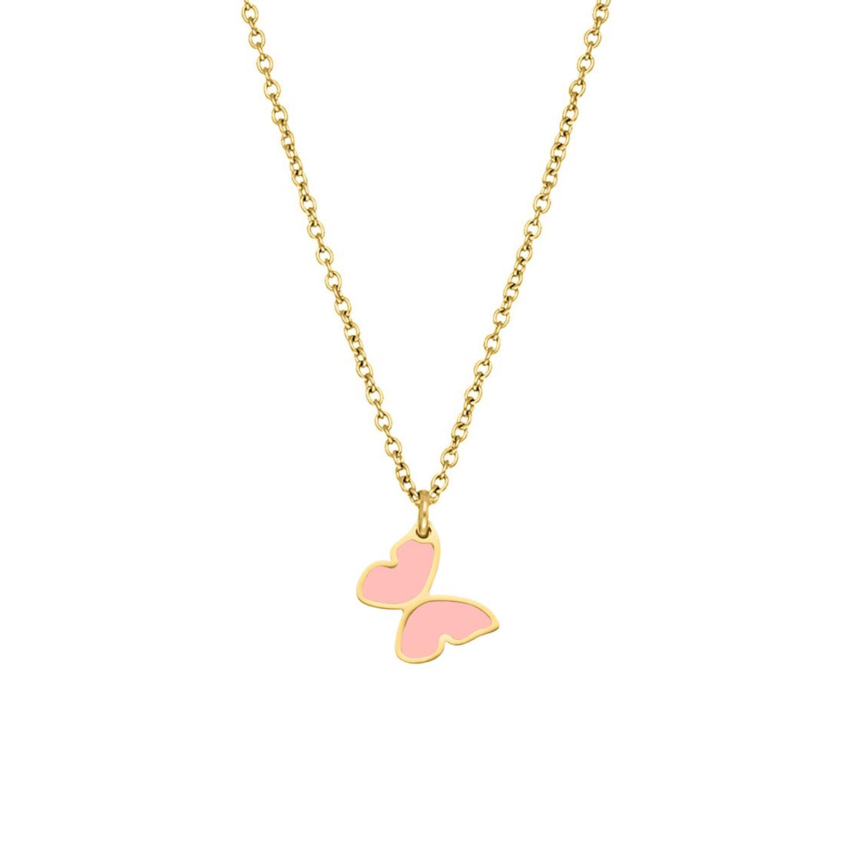 ketting Vlinder Oorbellen Hanger Kettingen Set Zoete Stijl Rvs