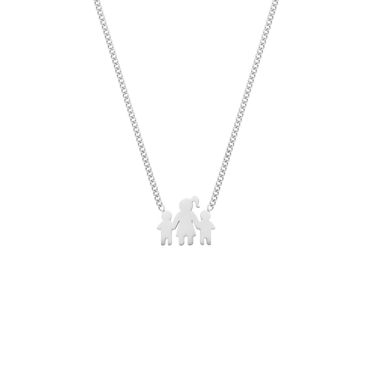 Zee schildpad Ketting Sterling Zilver Liefde Hart Moeder Kind