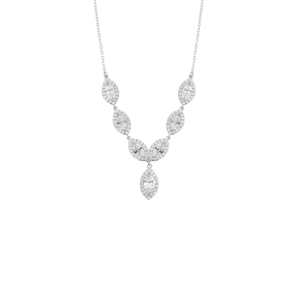 Gemstone Ketting - Zeegroen main image 1