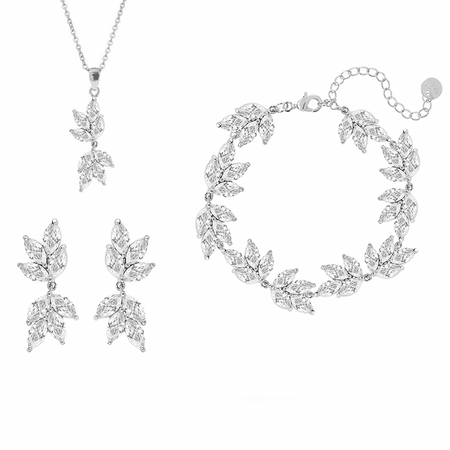 Zilver Sieraden sets Bruid voor dames