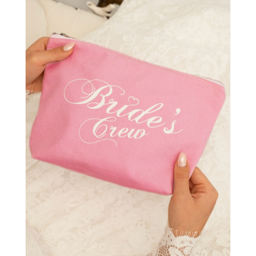 DRKS ‘Bride’s Crew’ Toilettas roze