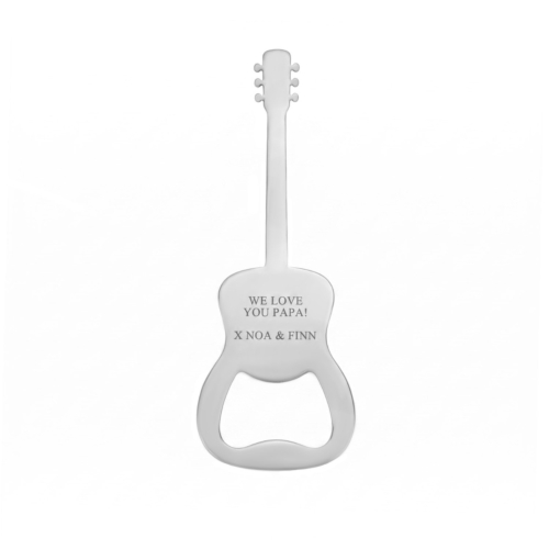 Graveerbare opener gitaar