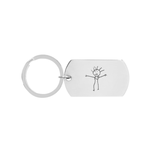 Sleutelhanger Met Tekening