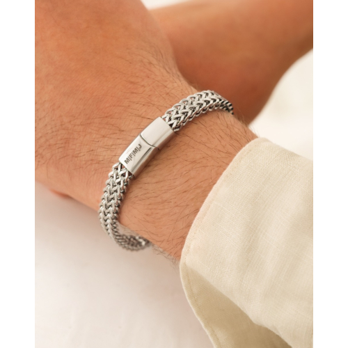 Graveerbare schakelarmband heren
