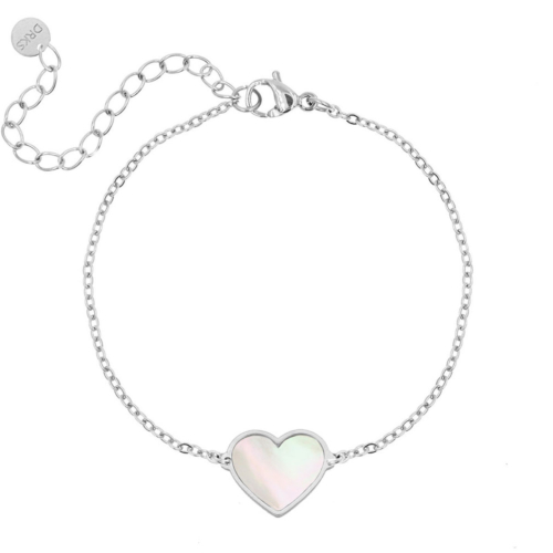 Armband sea shell hartje