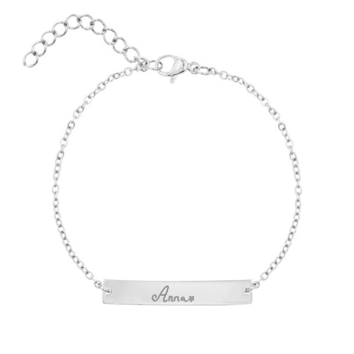 Handschrift armband bar