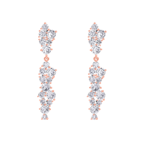Sparkle Oorbellen rose goudkleurig