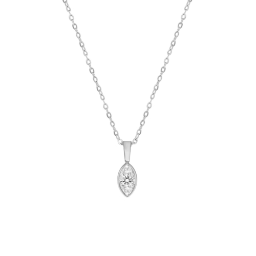 Ketting met druppel steentje