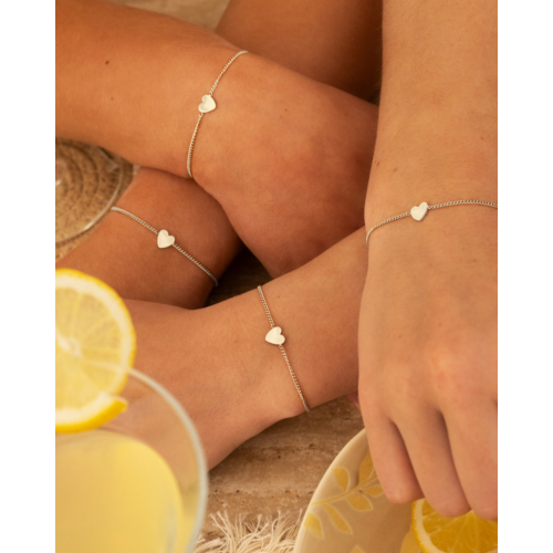 Moeder & dochter armband heart