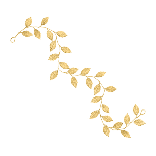 Hairvine boho leaves goudkleurig