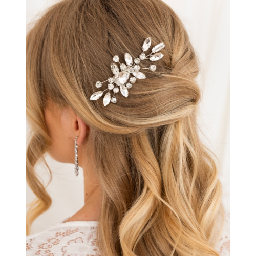 Haaraccessoire bruid shiny steentjes