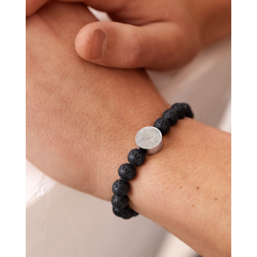 Heren Armband Vingerafdruk