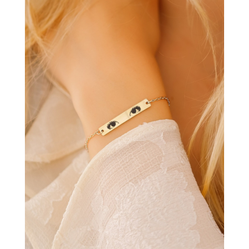Graveerbare armband met ogen