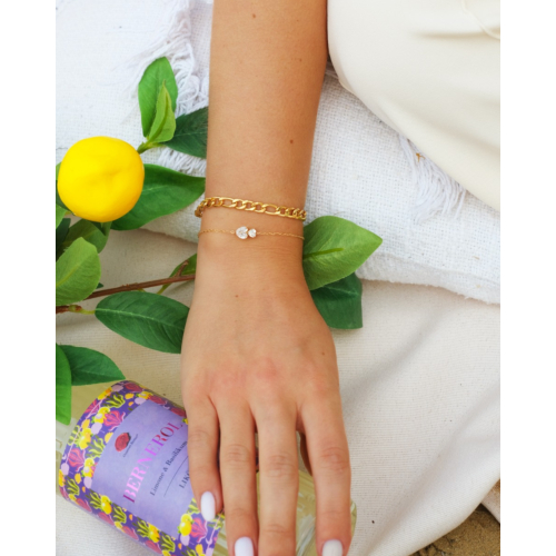 Schakelarmband Mixed Chain Goud Kleurig
