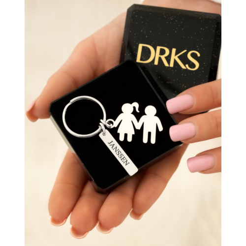 Sleutelhanger man en vrouw