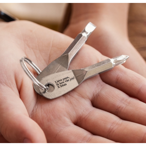 Sleutelhanger met Naam - Schroevendraaier
