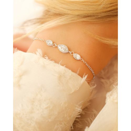 Shiny armband met steentjes