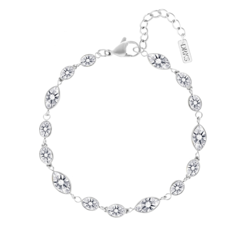 Armband luxe druppel steentjes 