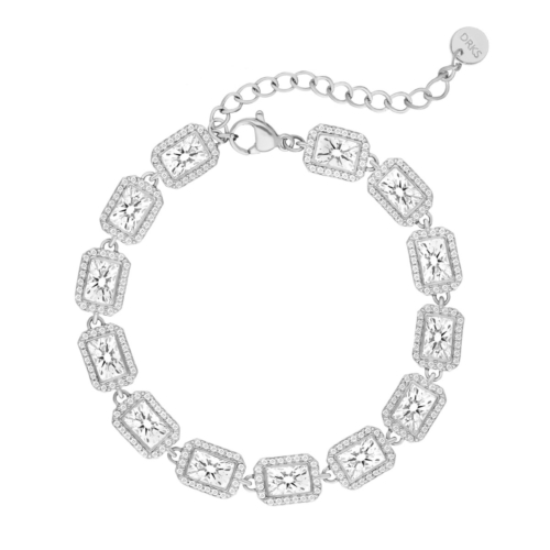 Luxe steentjes armband rechthoek