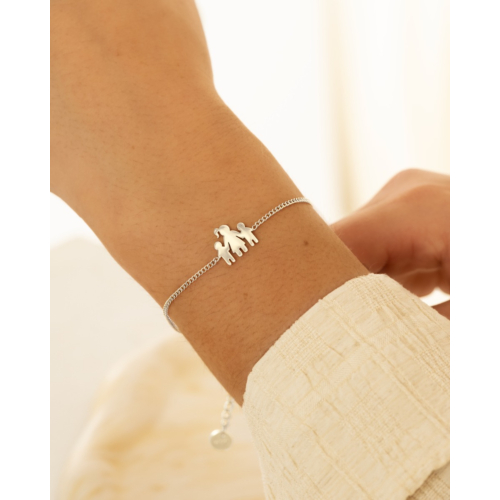 Armband moeder en twee kinderen