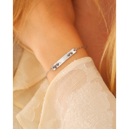 Graveerbare armband met ogen