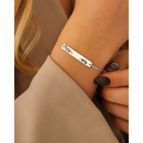 Graveerbare armband met ogen