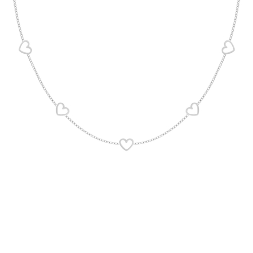 Ketting met 5 hartjes
