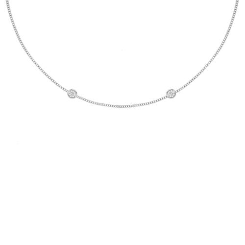 Loved ones ketting 2 steentjes