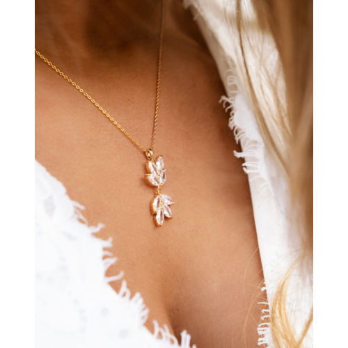Luxe ketting goudkleurig