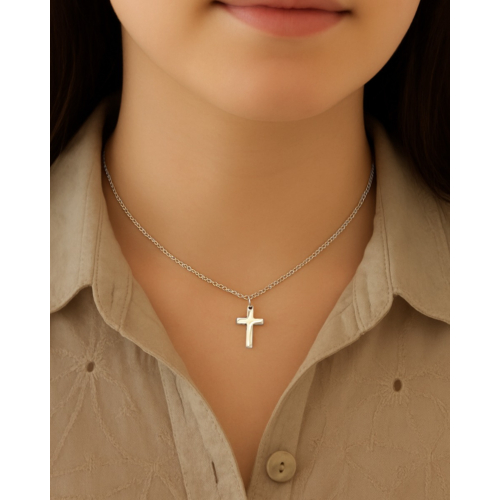 Kinderketting met kruisje