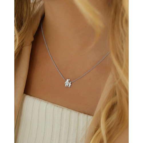 Ketting moeder en kind