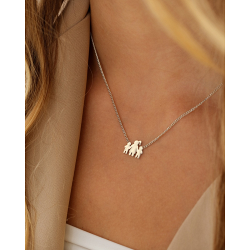 Ketting moeder en twee kinderen
